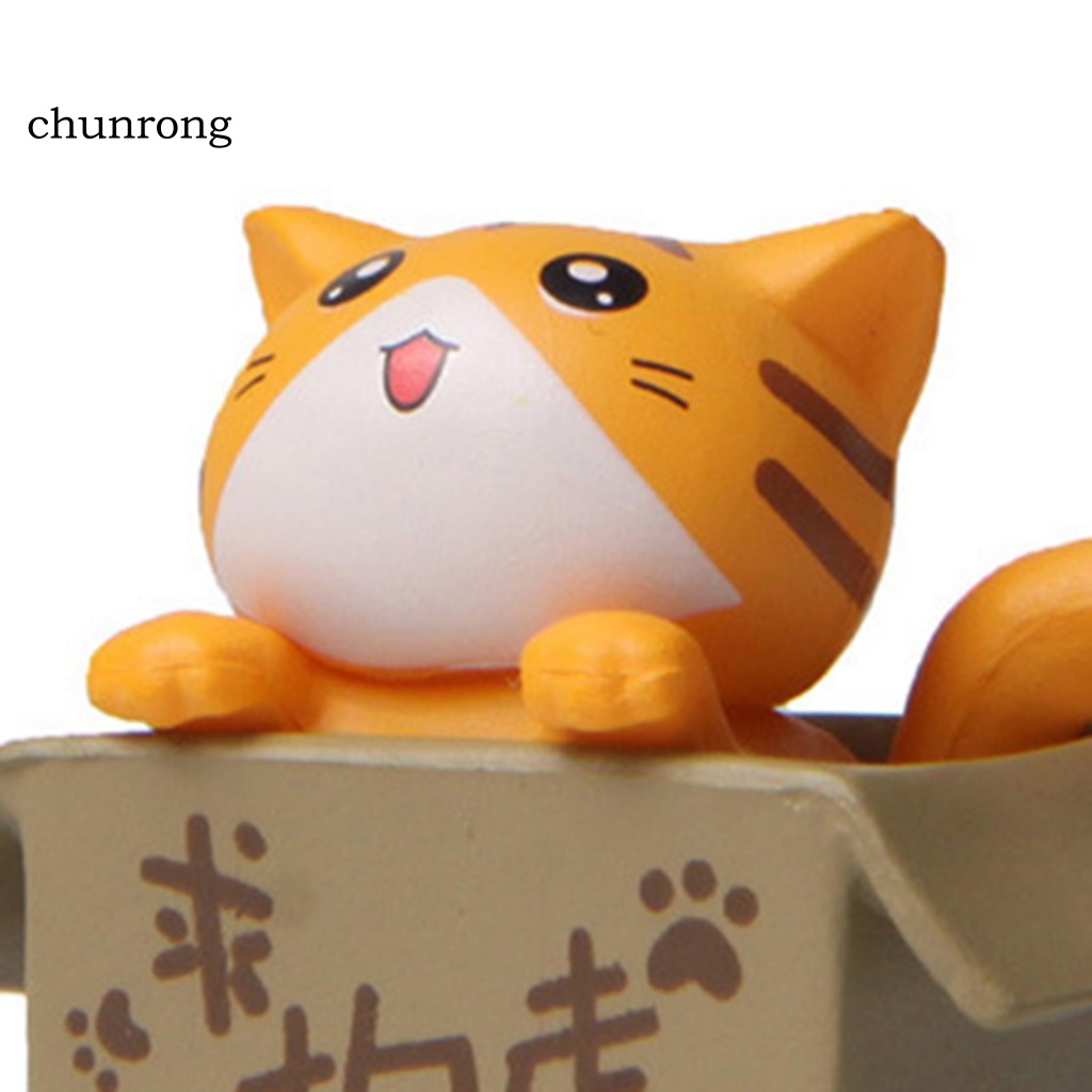 Cr Mô Hình Chú Mèo 3D Mini Trang Trí Sân Vườn