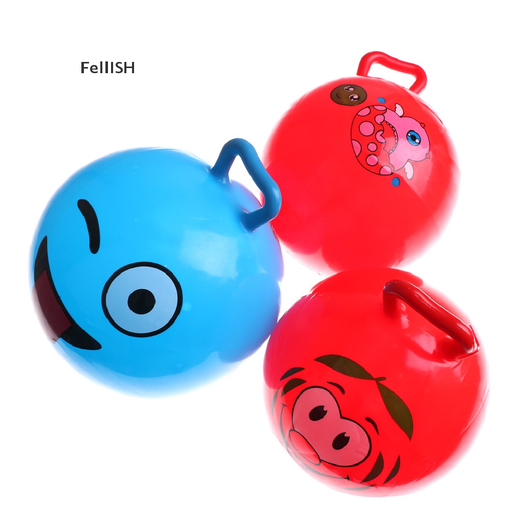 Bóng Nhảy Bơm Hơi Có Tay Cầm Vui Nhộn Ngoài Trời Cho Bé 439br