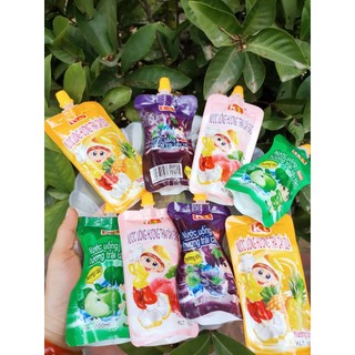 5 BỊCH NƯỚC ÉP TRÁI CÂY ĐỦ VỊ THƠM MÁT