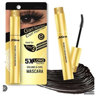 Mascara Làm Cong Và Dày Mi Mira Volume & Curl Mascara