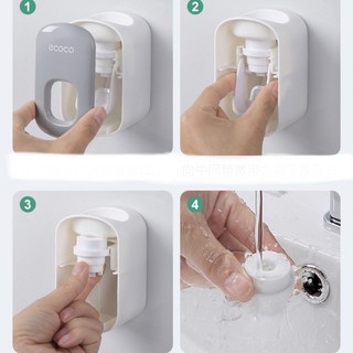 Nhả kem đánh răng tự động Ecoco đơn
