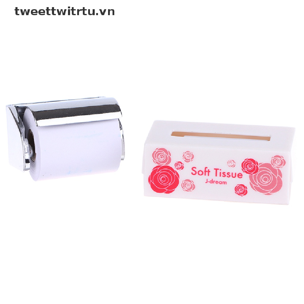 Cuộn Giấy Vệ Sinh Trang Trí Nhà Búp Bê Tỉ Lệ 1 / 12