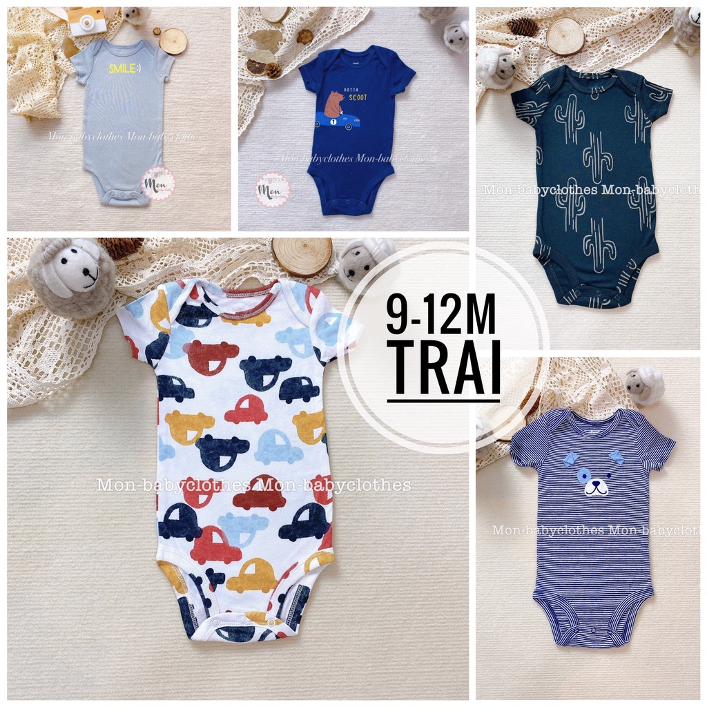 BODY cộc tay 9-12 tháng