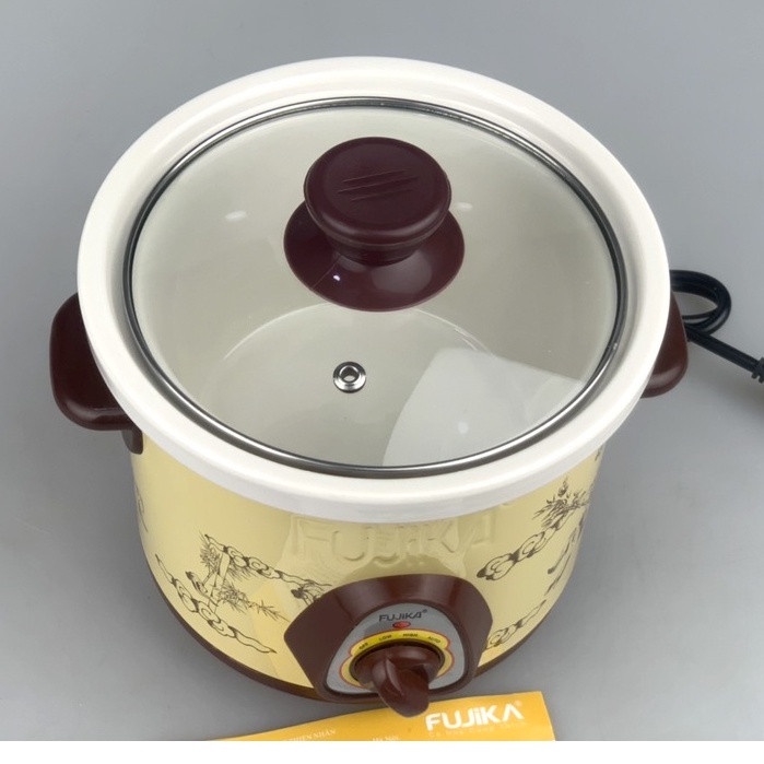 Nồi hầm cháo chậm cho bé 1.5 lít, hầm đa năng, kho thịt cá, lõi sứ cao cấp  - KHO BUÔN HỒ NAM 168