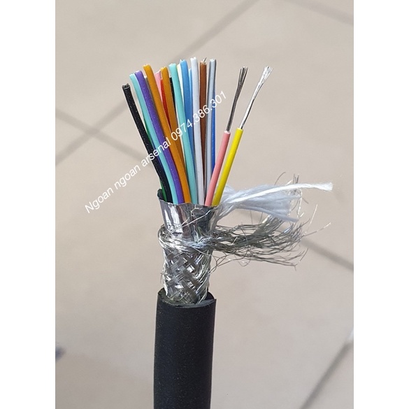 Dây cáp tín hiệu điều khiển 12 lõi, 16 lõi, 20 lõi, 25 lõi, 30 lõi, 35 lõi nhập khẩu