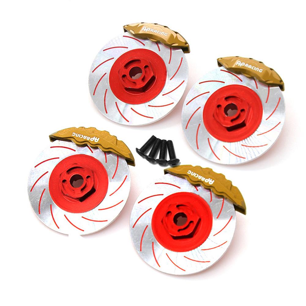 Set 4 Phanh Đĩa 12mm Bằng Kim Loại Cho Xe Điều Khiển 1 / 10 RC 3RACING Sakura D5S D5