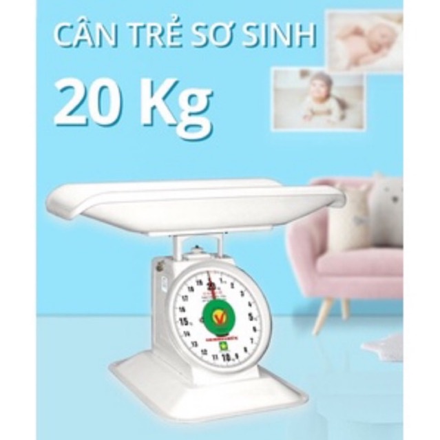 CÂN TRẺ SƠ SINH 20 KG Nhơn Hoà_ Hàng CTY.