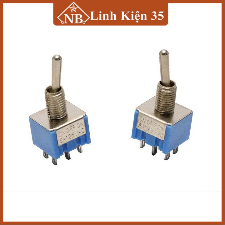 Công tắc gạt MTS-203 3A/250V 6A/125V, đóng ngắt, chuyển mạch điện