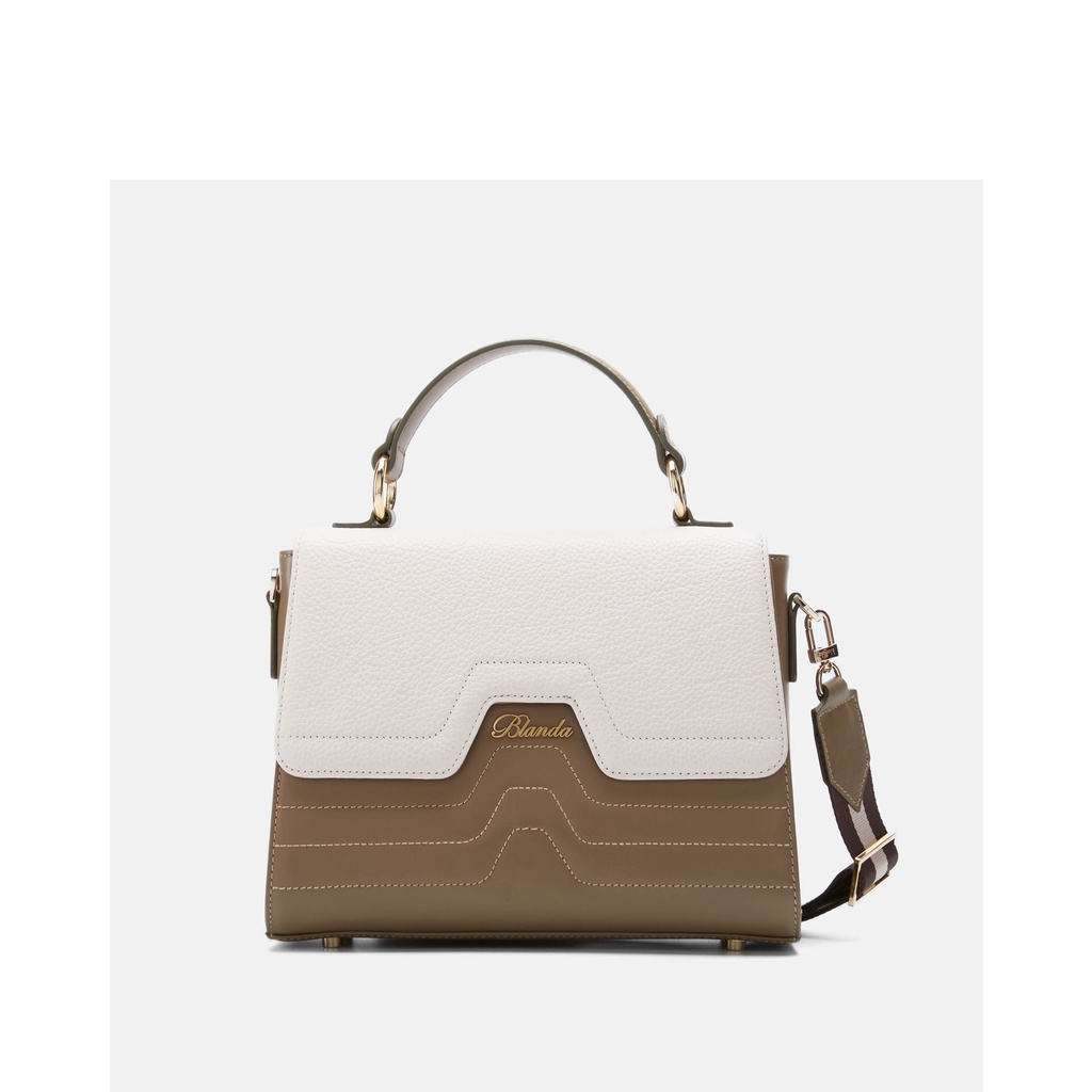 Túi xách đeo chéo mini nữ Blanda da Bò Sleek &amp; Chic cao cấp 9TTDP144