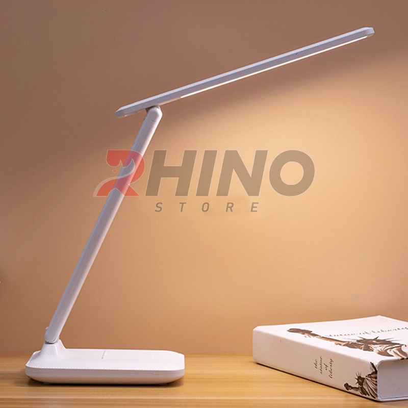 Đèn học LED bảo vệ mắt chống cận cảm ứng Rhino L201, tích điện đa năng làm việc, để bàn học, đọc sách