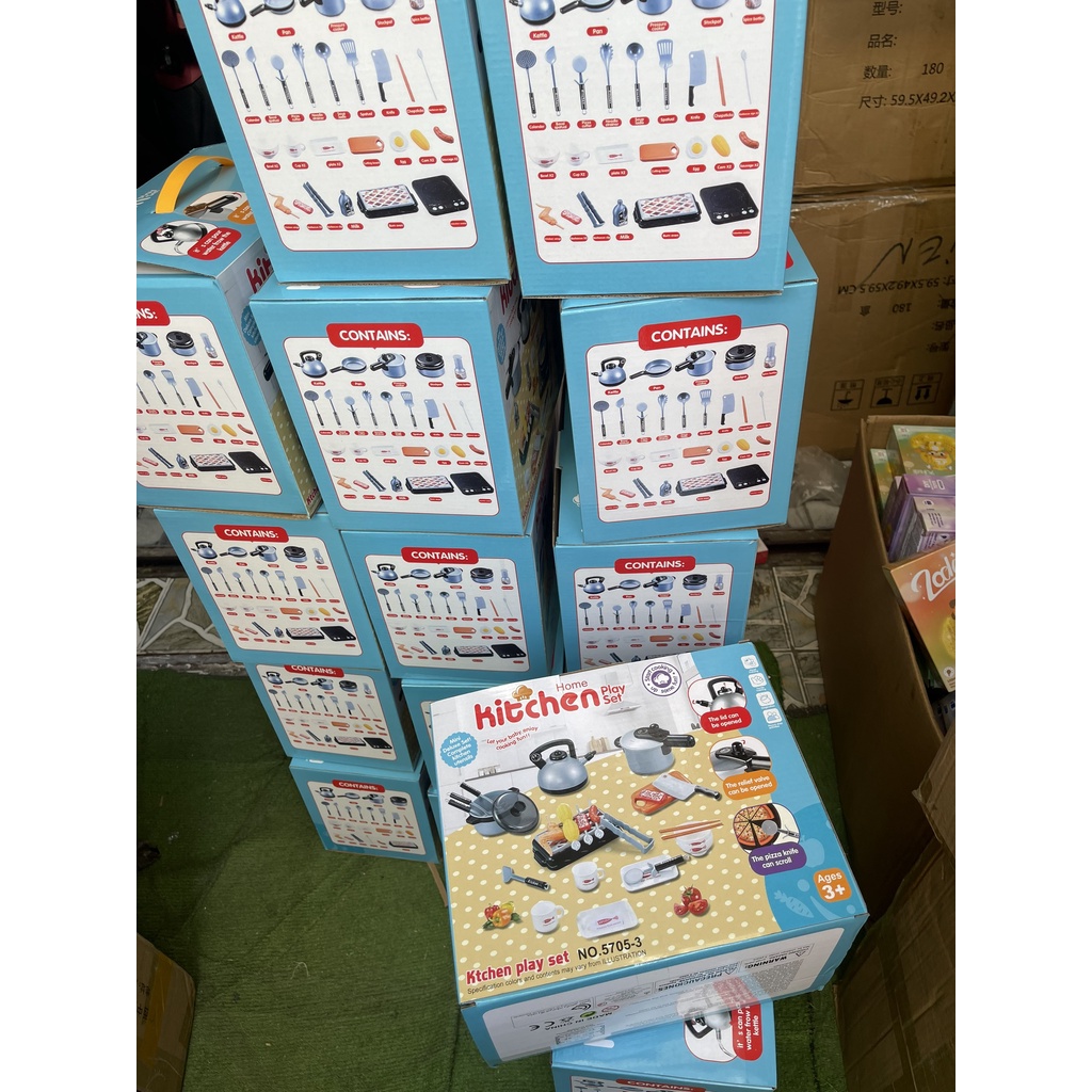 Bộ Đồ Chơi Nấu ĂN 36 Chi Tiết loại Đẹp Cho Bé Yêu