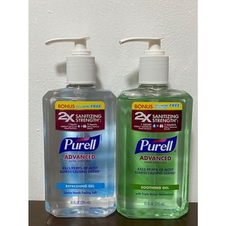 Gel rửa tay khô diệt khuẩn Purell Advanced Hand Sanitizer Soothing Gel Refreshing Gel/Aloe 295ml (Mỹ)