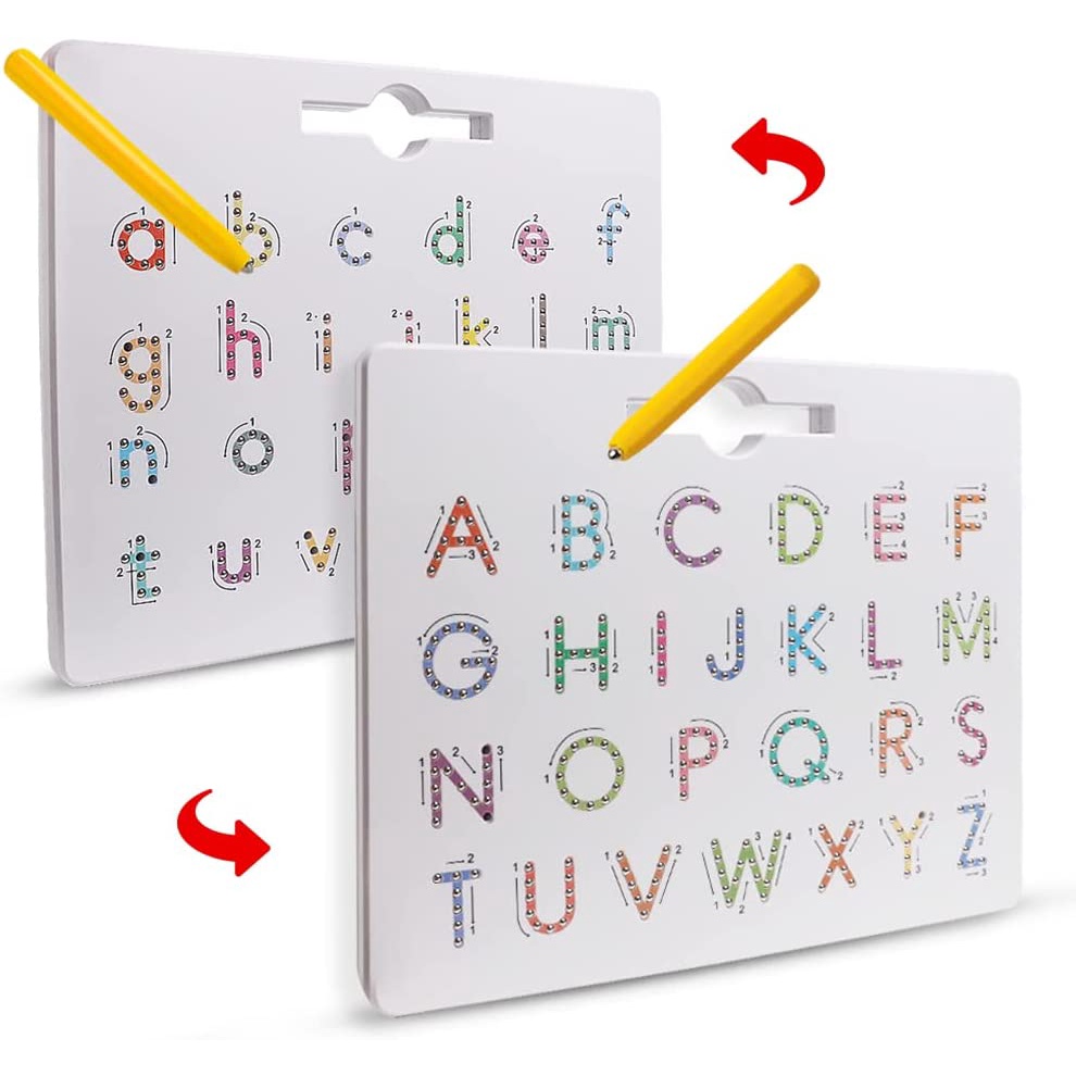 Bảng Vẽ Nam Châm Chữ Cái ABC Giáo Dục Sớm Cho Bé&amp;Quà Tặng Cho Trẻ Em T Áo Thun Trẻ Em