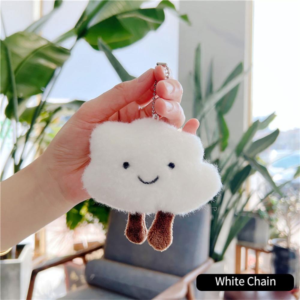 Móc Khóa Hình Đám Mây Nhồi Bông Dễ Thương Cho Cặp Đôi E1S1