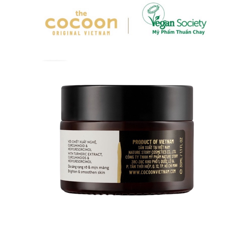 Mua 1 thạch nghệ Hưng Yên Cocoon 30ml TẶNG 1 mặt nạ nghệ Hưng Yên Cocoon 30ml