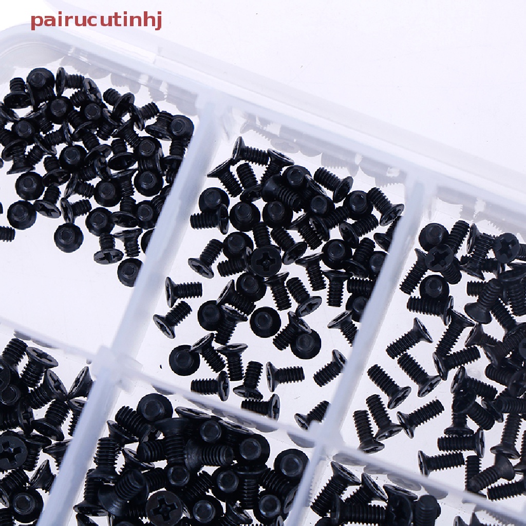 Pairhj 500pcs laptop computer screws set universal screw m2 m2.3 m3 VN