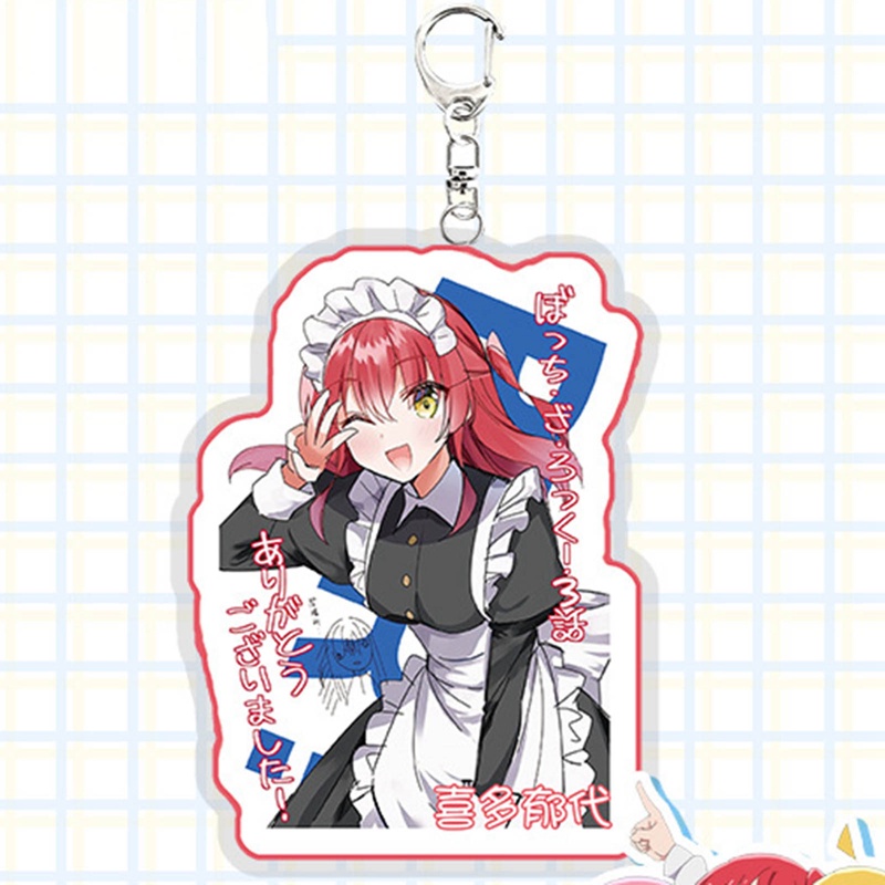 Wy BOCCHI THE ROCK! Móc Khóa Hình Nhân Vật Hoạt Hình Kawaii