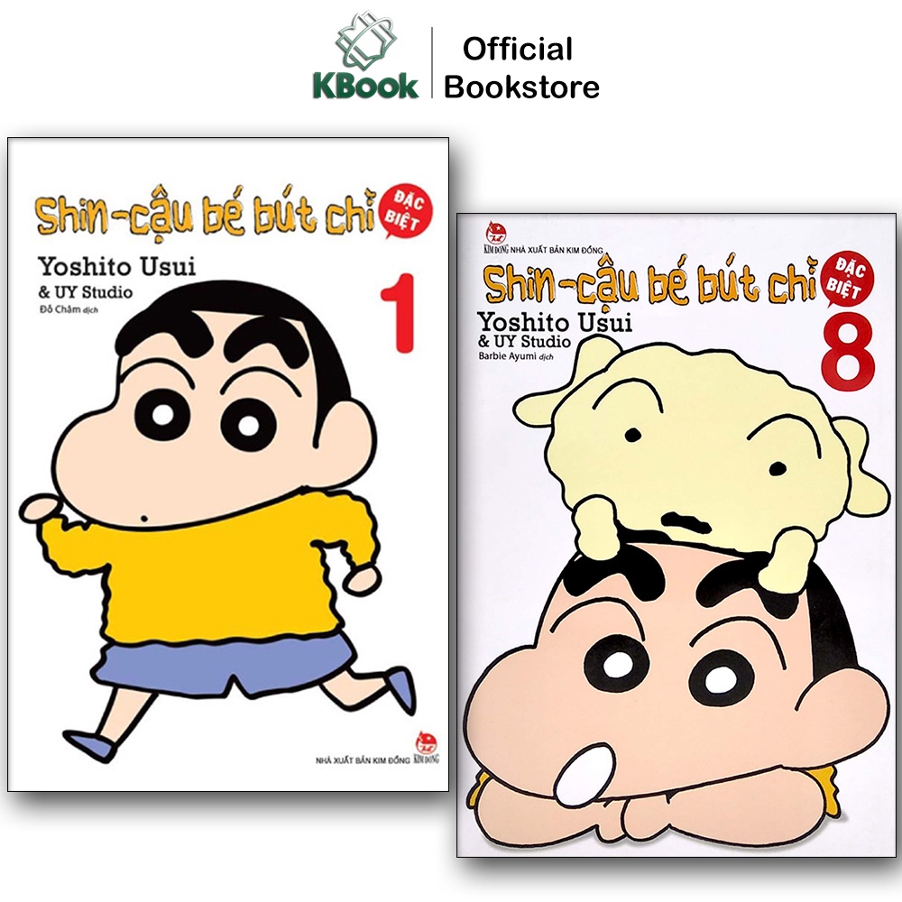 Truyện Lẻ - Shin Cậu Bé Bút Chì - Đặc Biệt (Tập 1- 8) - Kim Đồng - Mixasale