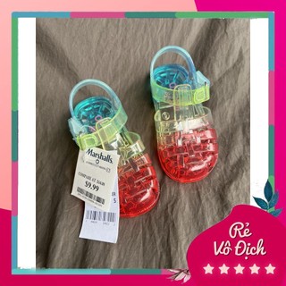 Sandal nhựa oshkosh ombre cầu vồng size 5-12