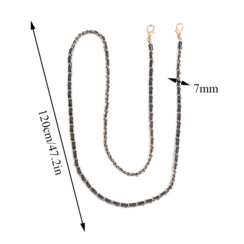 Dây Đeo Túi Xách Bằng Da PU Bản Rộng 7mm Thời Trang Sang Trọng Cho Nữ