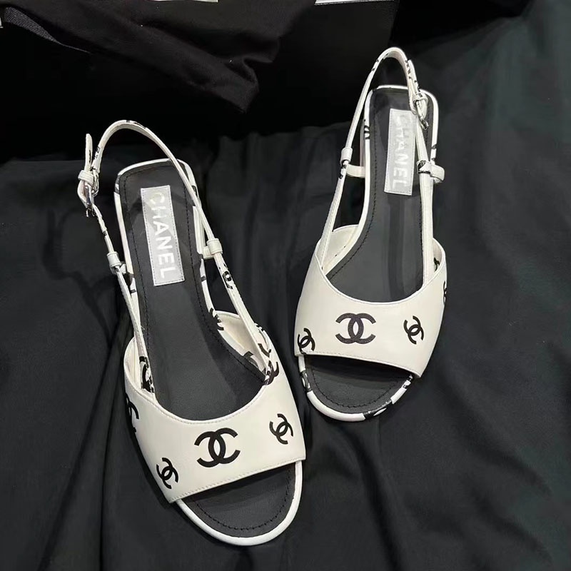 Sandal Cao Gót Hở Mũi Chất Liệu Da Phong Cách Retro 2023 Cho Nữ