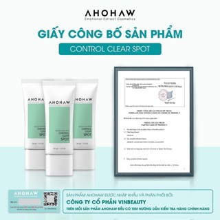Tinh Chất Chấm Mụn Ahohaw Acless Solution 30ml ( Chính Hãng )