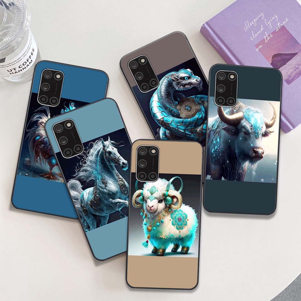 Ốp Oppo A32 / A52 / A92 bộ hình 12 con giáp sang trọng