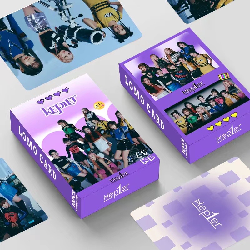 Hộp ảnh lomo card hai mặt NEW JEANS LESSERAFIM Album STRAY IVE NMIXX KEP1ER THE BOYZ ITZY TXT