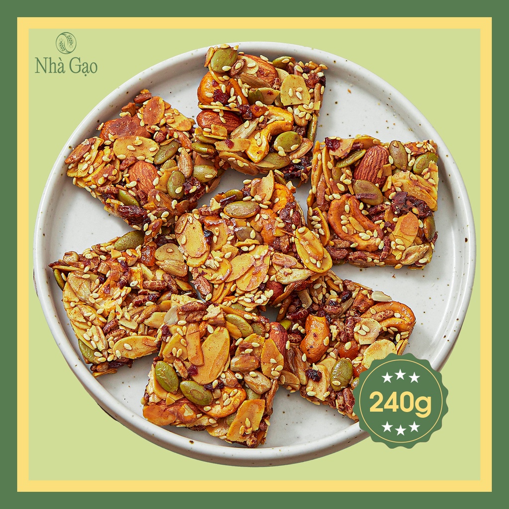 Thanh hạt dinh dưỡng energy bar Nhà Gạo