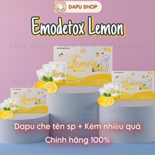 3 hộp giảm cân vị chanh em0slim detox chính hãng
