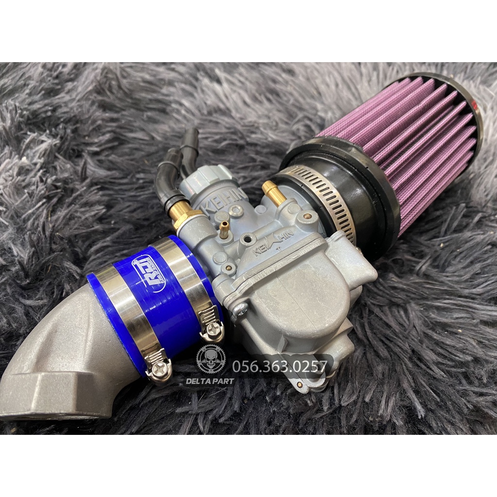 COMBO Bộ Chế Hòa Khí : Nova LS 125  Cao su xanh lọc trụ