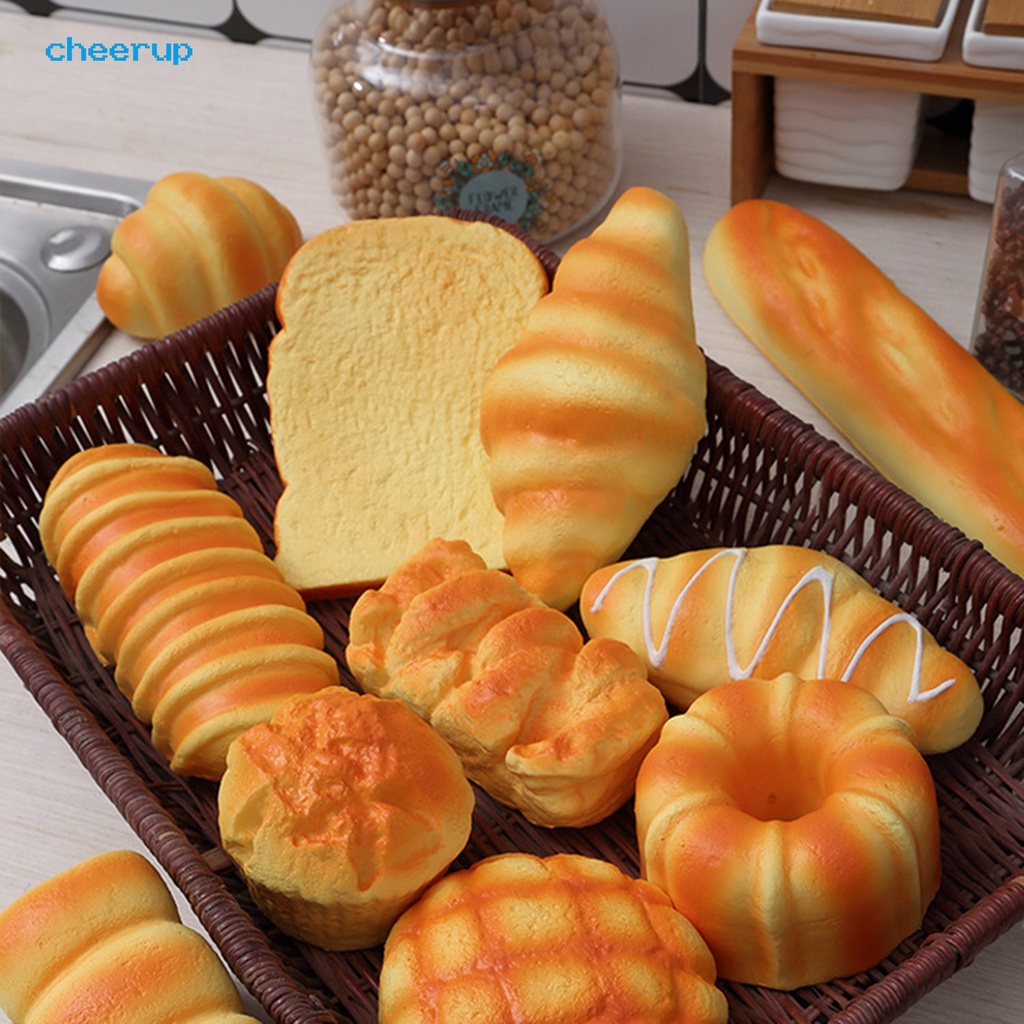 Mô Hình Bánh Mì Đồ Chơi Dùng Làm Đạo Cụ Chụp Ảnh