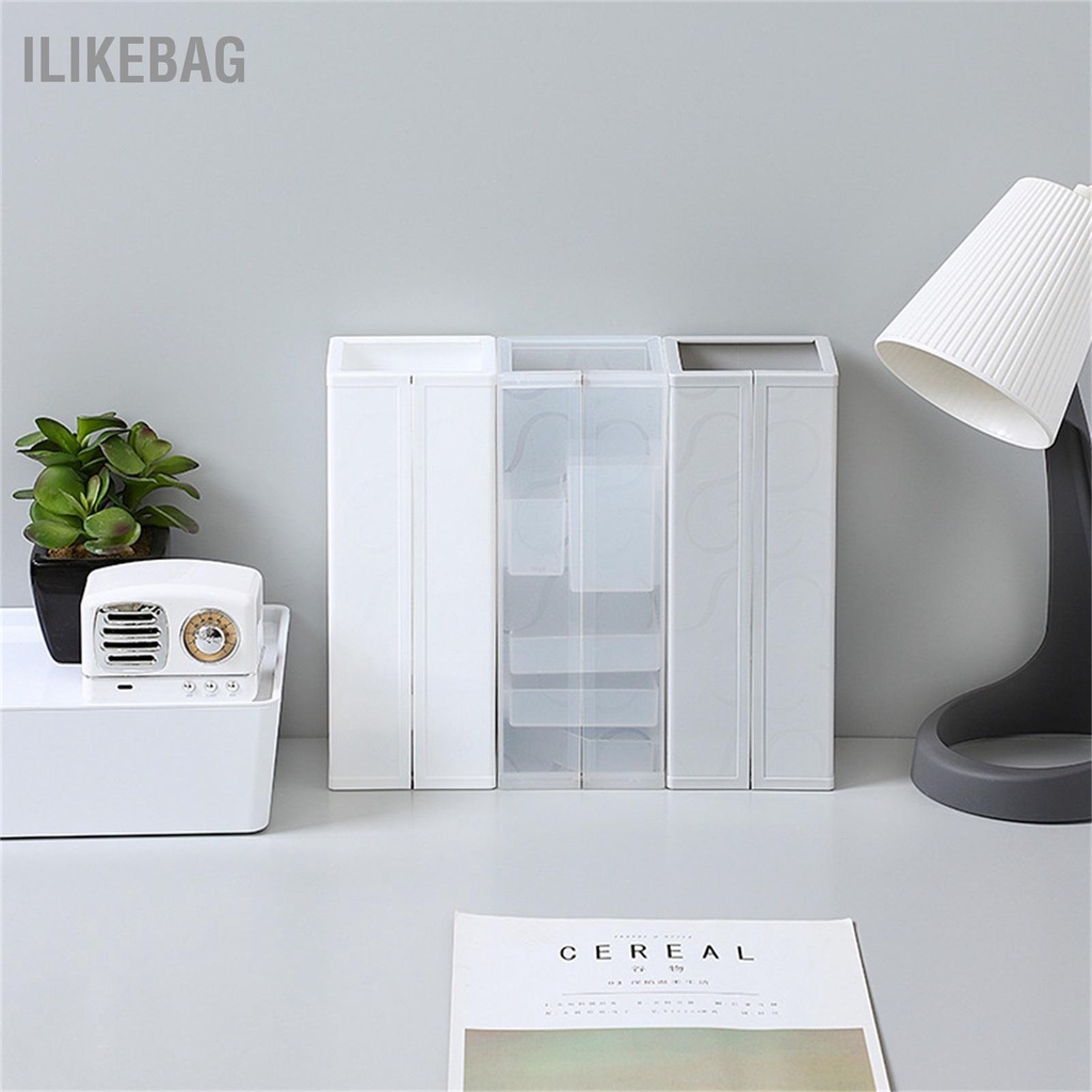 Hộp Đựng Bút Bằng Nhựa Có Thể Gấp Lại Tiện Dụng Ốp