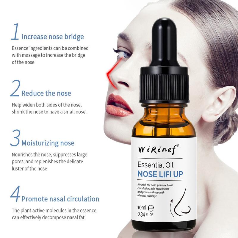 Serum cao mũi 10ml tinh dầu nâng mũi săn chắc tạo dáng mũi tăng chiều cao sống mũi