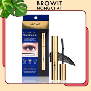 Mascara NONGCHAT BROWIT Xanh Dương cong mi dài mi chống nước dày mi lâu trôi không lem trang điểm chính hãng MCR chumia