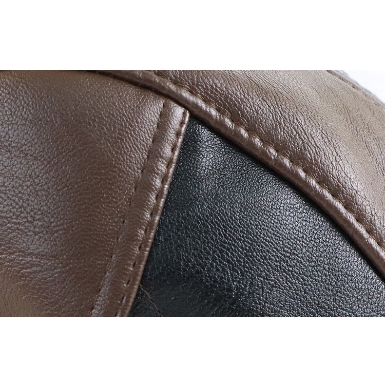 Mũ Beret Da PU Phong Cách Thời Trang Thu Đông 2023 Cho Nam Giới