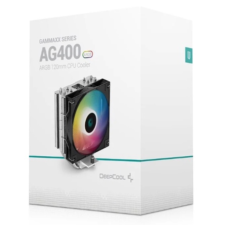 Tản nhiệt DEEPCOOL AG400 ARGB - Hàng Chính Hãng - Bảo hành 1 năm