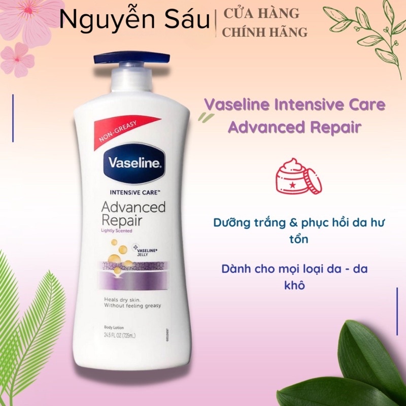 Sữa Dưỡng Thể Vaseline Healthy Bright 725ml