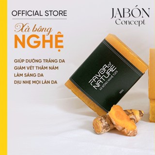  Xà bông Nghệ Mật Ong Thiên Nhiên Nhẹ Dịu Giảm Thâm Làm Sáng Da - Jabón Concept 