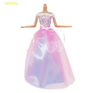 1 đầm cưới cho búp bê 30cm