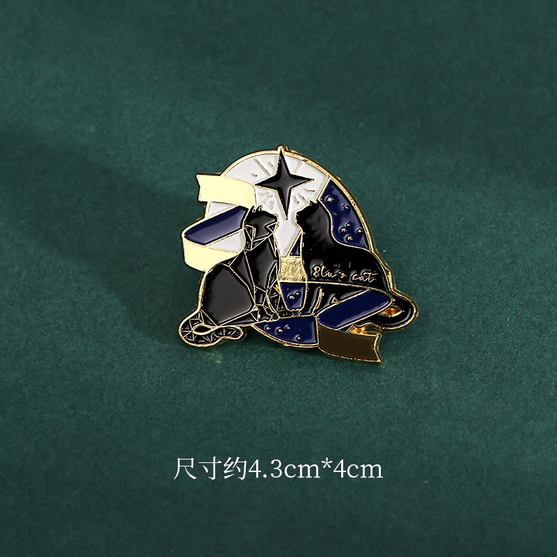 Ghim Cài Áo Kim Loại Họa Tiết Anime Nhật Bản Dễ Thương Dành Cho Nam