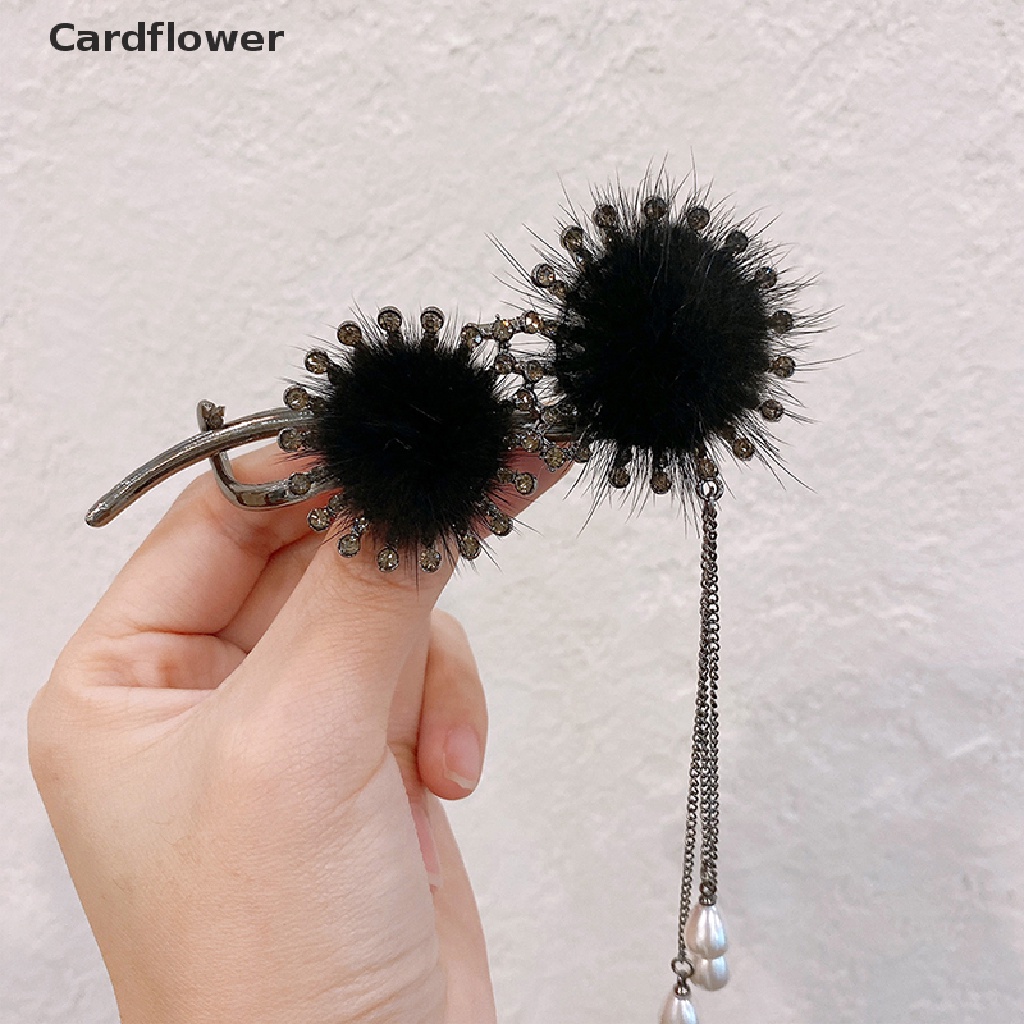 1 Kẹp Tóc Đính Đá Thời Trang Cho Nữ