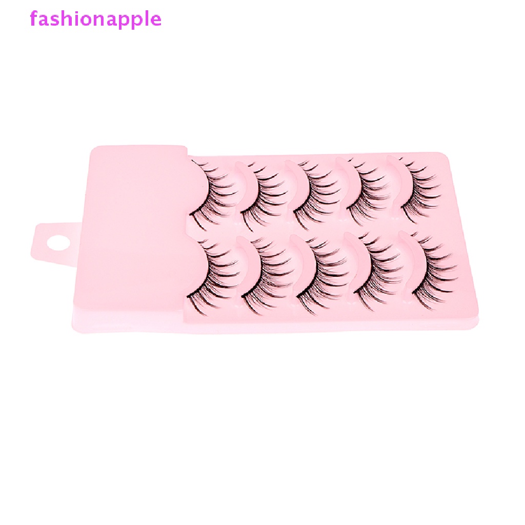 Set 5 Cặp Lông Mi Giả Cong Dài Tự Nhiên