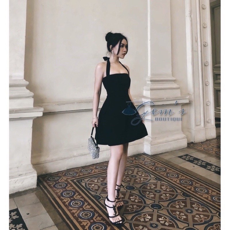 KHOSIBOHOME- Đầm body Tk Cổ yếm xịn