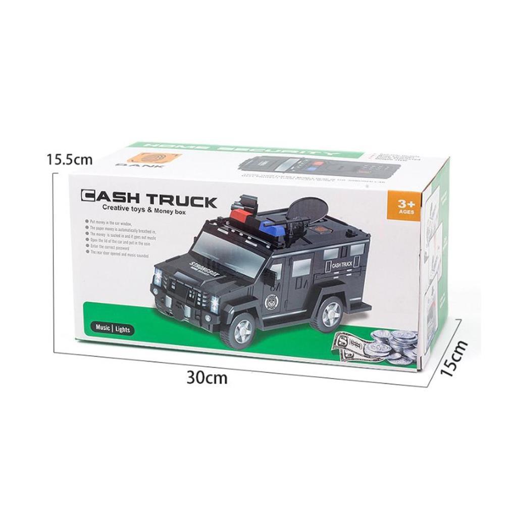 Ống Heo Tiết Kiệm Hình Xe Hơi Có Mật Khẩu Sáng Tạo Cho Bé