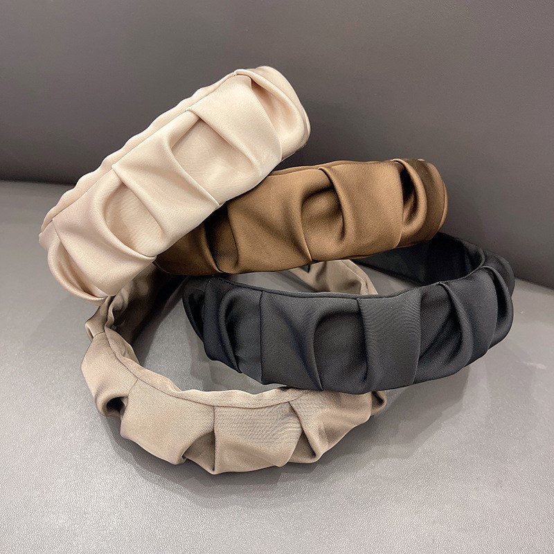 Băng Đô Cài Tóc Bản Rộng Thời Trang Ngọt Ngào Cho Nữ