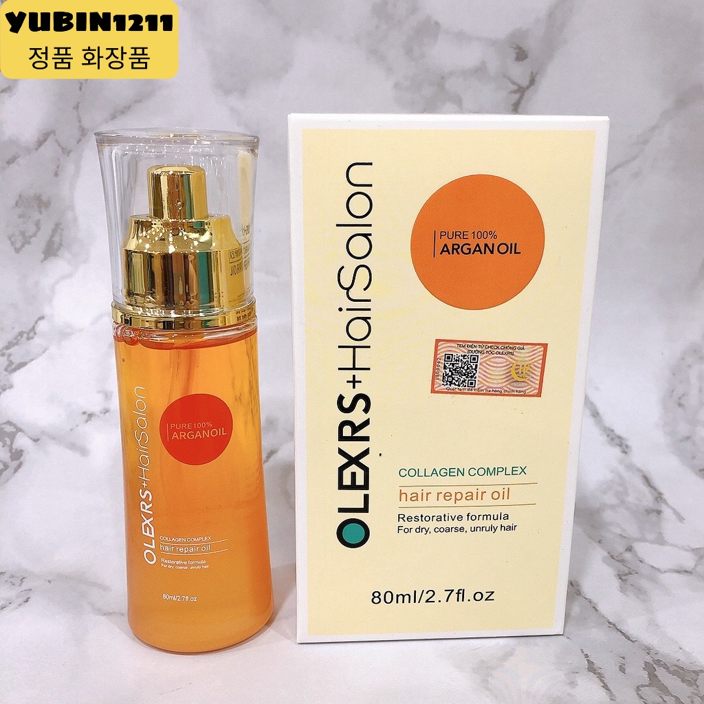 Tinh Dầu Dưỡng Tóc OLEXRS Hair Salon Phục Hồi Mái Tóc Chống Rụng Tóc 80ml