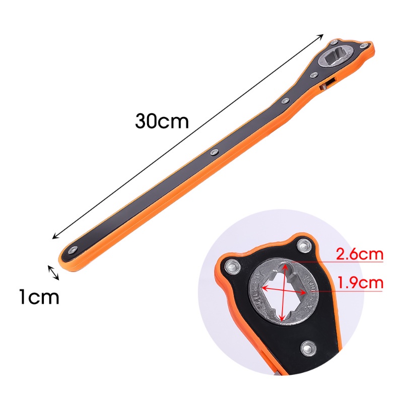 Dụng Cụ Cờ Lê Sửa Chữa Bánh Xe Hơi Khẩn Cấp Tiết Kiệm Sức Lao Động