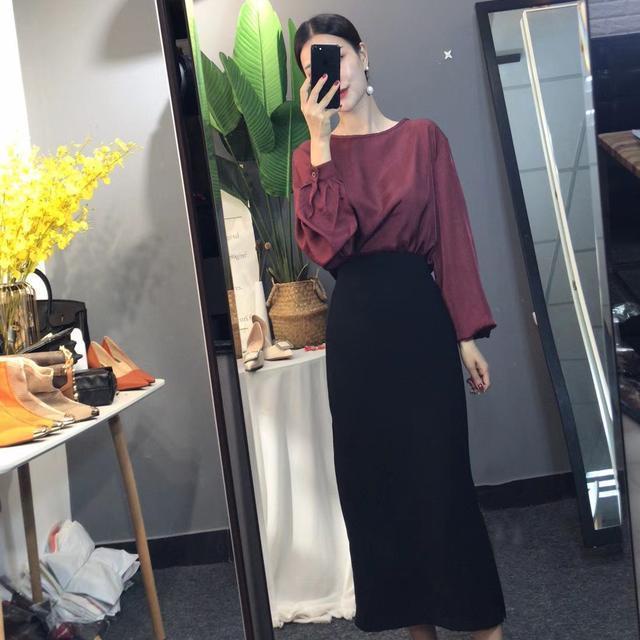 Set Áo Sơ Mi Phối Chân Váy Dáng Rộng Phong Cách Hoàng Gia Thời Trang Phương Tây 2023 2.2