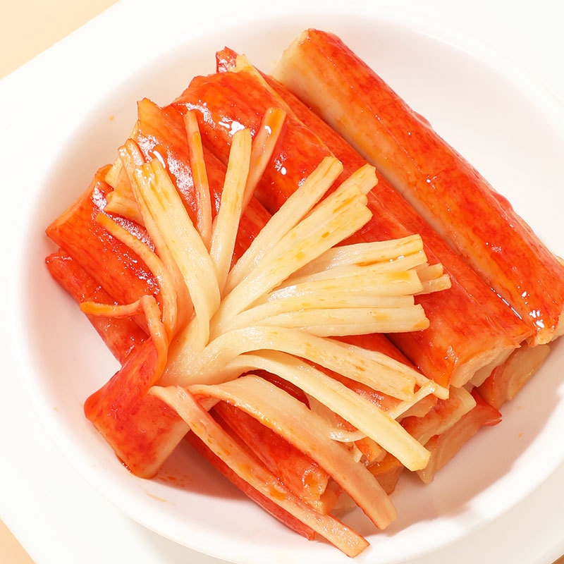 Thanh cua cay Tứ Xuyên ăn liền 1 gói 14g đồ ăn vặt Sài Gòn vừa ngon vừa rẻ | Dacheng Food